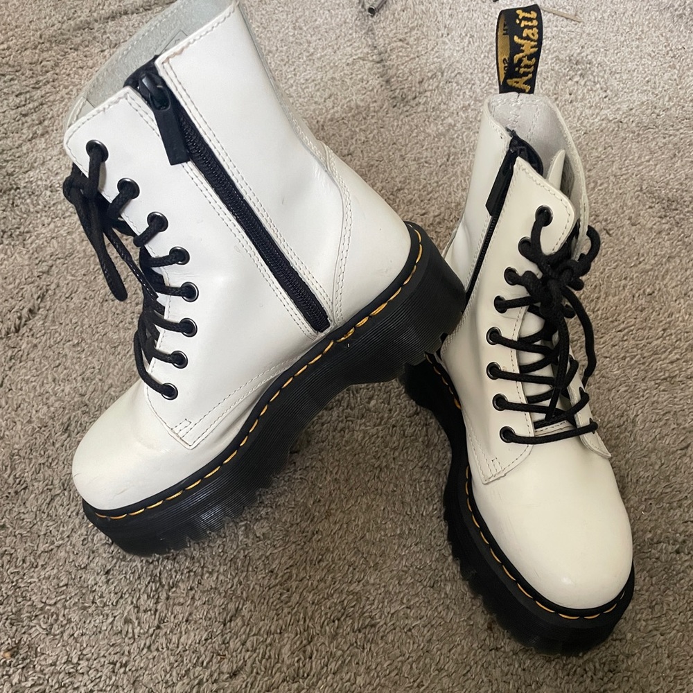 White Platform Dr. Marten’s